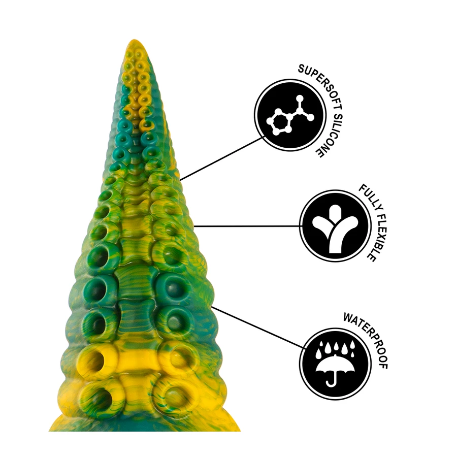 EPIC - DILDO TENTACOLO VERDE CETUS TAGLIA PICCOLA